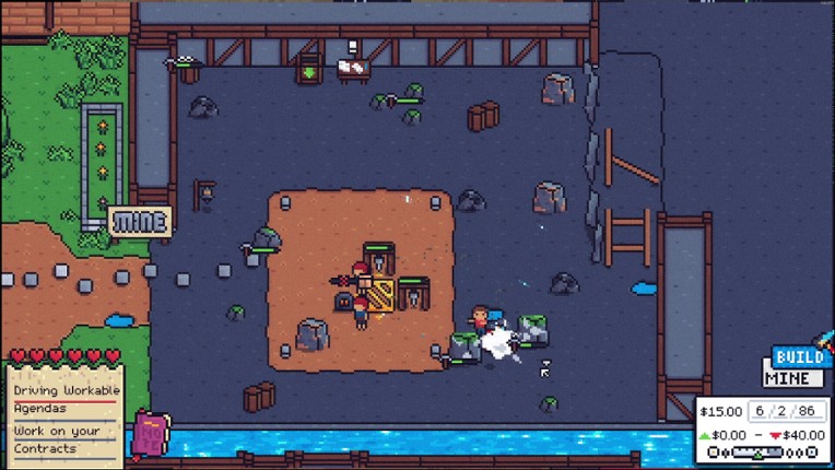 The Mines of White Label screenshot