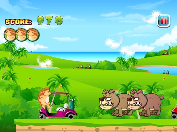Where’s My Golf Ball?  Mickey the Hedgehog’s Mini Golf Dash screenshot