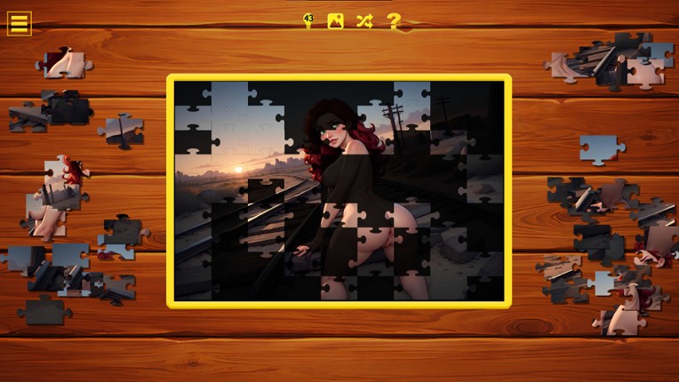 Wild West Desire - Naughty Jigsaw screenshot