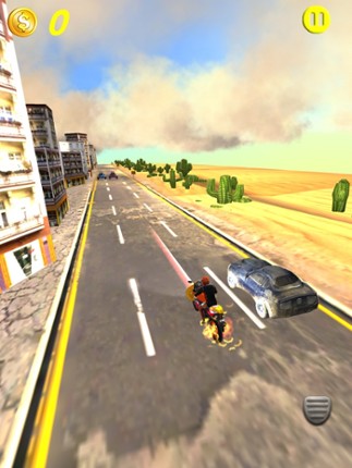 Action Motorcycle 3D Race: Motor-Bike Fury Simulator Racing Game Free screenshot