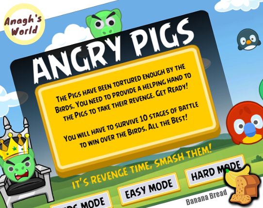 Angry Pigs Game Cover