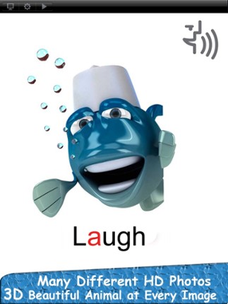 Baby Hear & Read Verbs Lite - See, Listen and Spell with 3D Animals for Free - Best Game and Top Fun for Kids screenshot