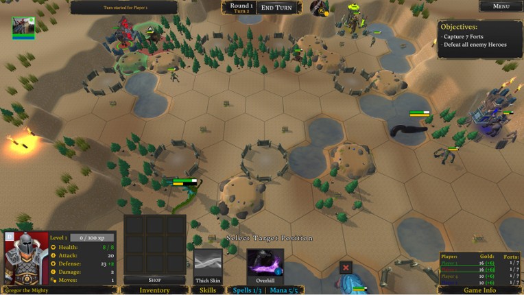 Boardquest: Tales of Liria screenshot