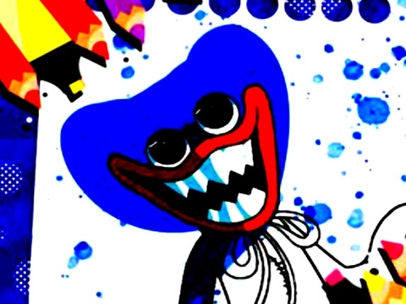 BTS Poppy Playtime Coloring Image
