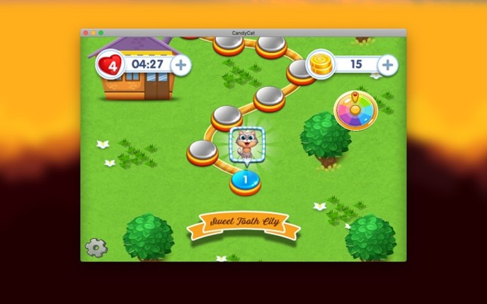 Candy Cat • Arcade Game screenshot