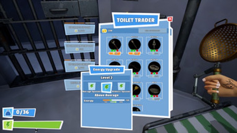 Digging a Hole with a Spoon... Escape from Alcatraz screenshot