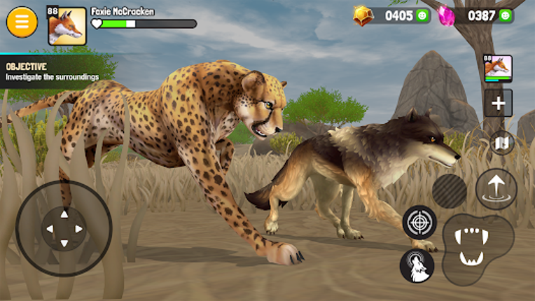 Animal Kingdoms: Wolf Sim MMO screenshot