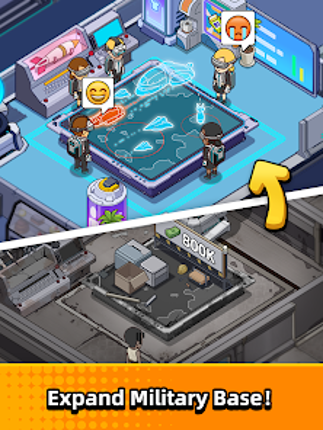 Idle Army Base Tycoon:Force screenshot