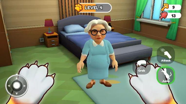 Bad Cat Sim: Granny Pet Game Image