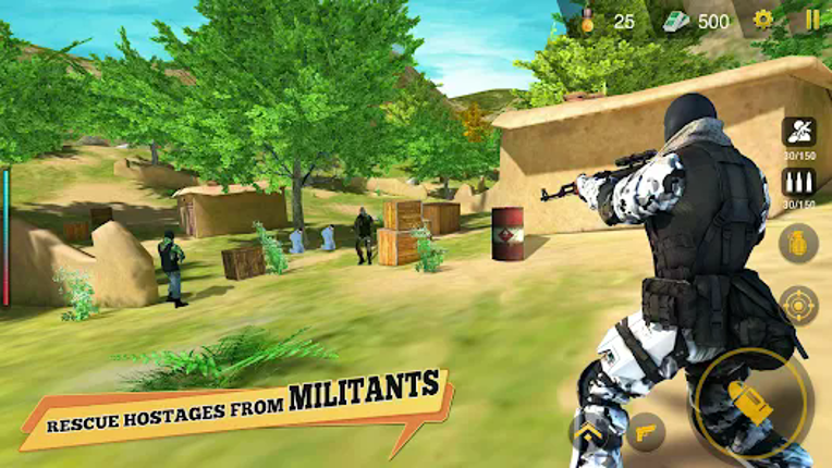 FPS Commando Gun Shooting Game screenshot