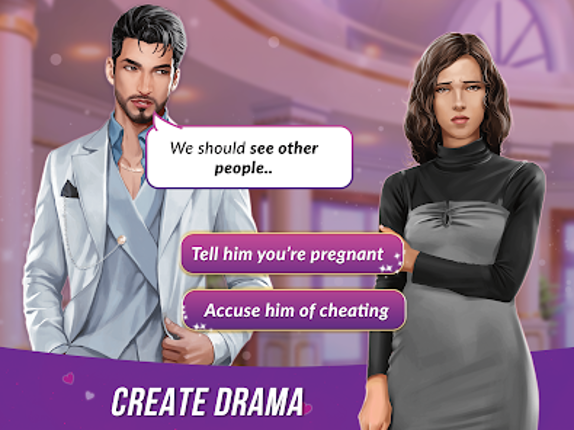 Perfume of Love, choice  story screenshot