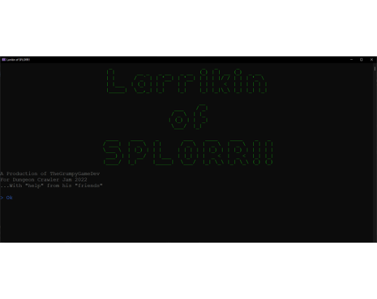 Larrikin of SPLORR!! Game Cover