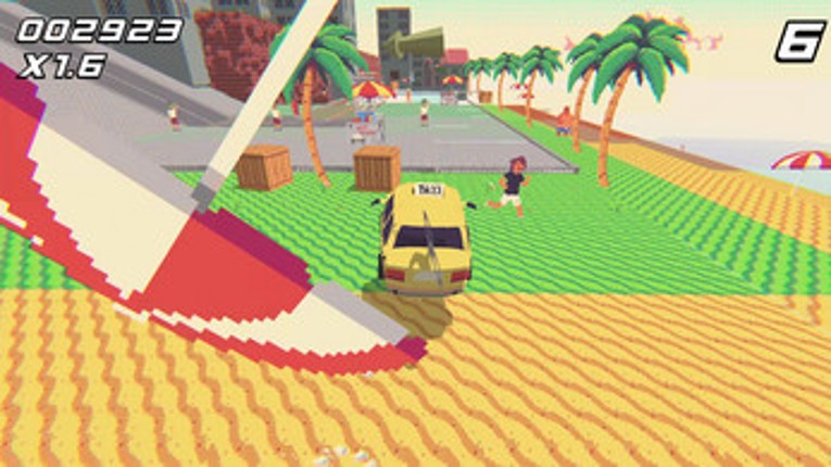 Psycho Taxi - Rewind screenshot