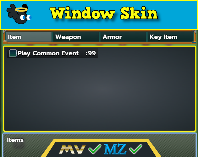 Games like Hakuen Studio Window Skin Manager for RPG Maker MV MZ