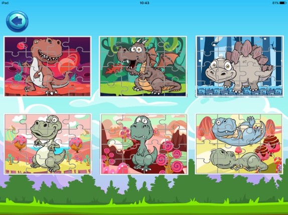 Jigsaw Puzzle Dinosaur Magic Board Fun for Kids screenshot