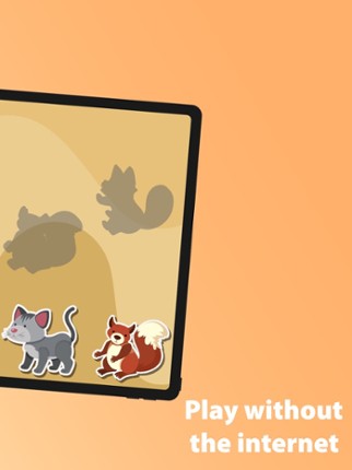 Kids Animal Puzzle Sorter Game screenshot