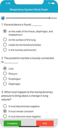 Respiratory System Quizzes Image