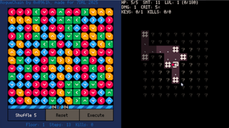 RogueChain (7DRL 2025) Image