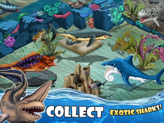 SHARK WORLD -water battle game screenshot