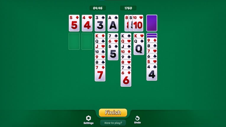 Solitaire Battle Online screenshot