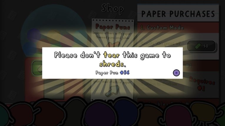 The Paper Game screenshot