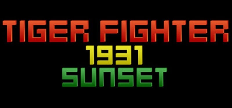 Tiger Fighter 1931 Sunset Game Cover