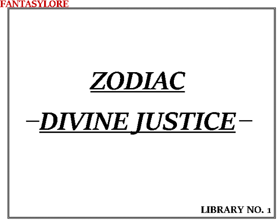 Zodiac Divine Justice Image