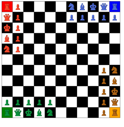 4 player chess Image