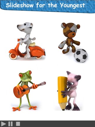 Baby Hear &amp; Read Verbs Lite - See, Listen and Spell with 3D Animals for Free - Best Game and Top Fun for Kids Image
