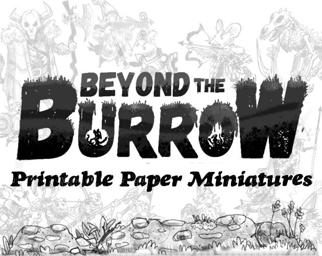Games like Beyond the Burrow - Warbands Paper Minis