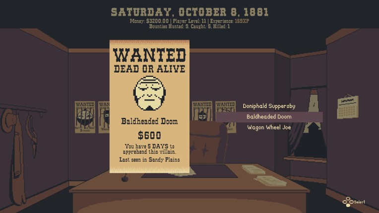 Bounty Trail screenshot