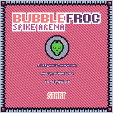 Bubble Frog: Spike Arena Image