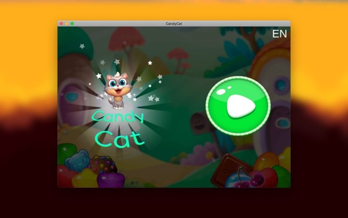 Candy Cat • Arcade Game screenshot