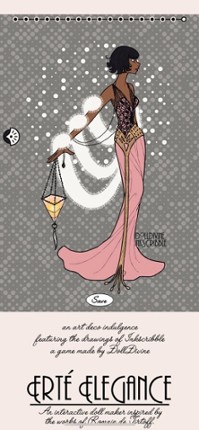 Erte Elegance Dress Up screenshot