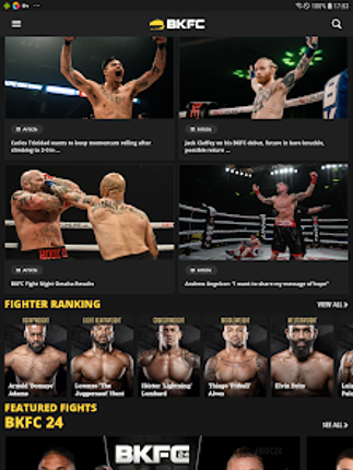 Bare Knuckle BKFC screenshot