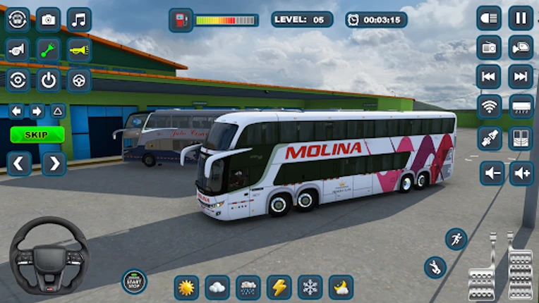 Bus Simulator 3D Tour Bus Game screenshot