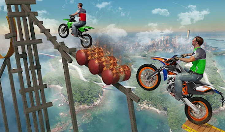 Bike Tricks Trail Stunt Master Image
