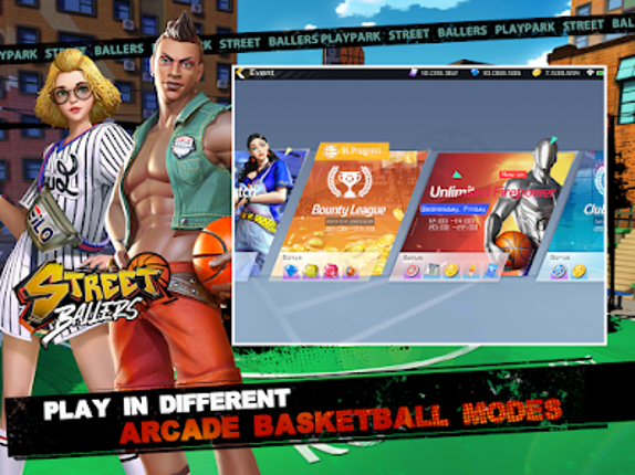 StreetBallers Playpark screenshot