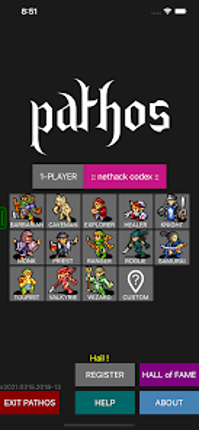 Pathos: Nethack Codex screenshot