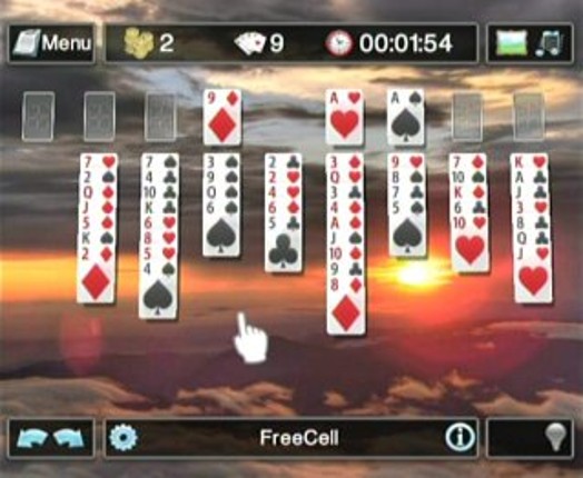 Solitaire screenshot