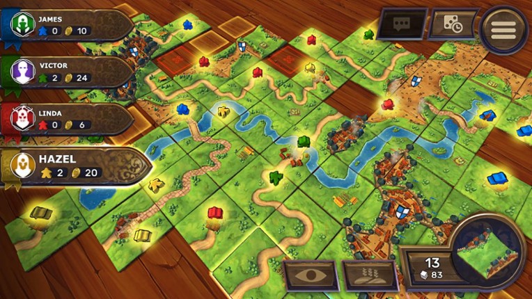 Carcassonne: Tiles & Tactics screenshot