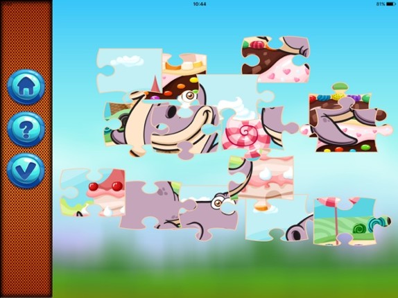 Jigsaw Puzzle Dinosaur Magic Board Fun for Kids Image