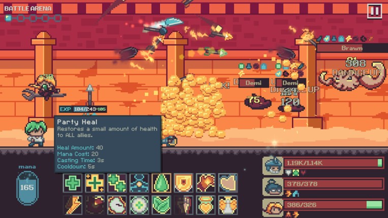 Master Healer Kale with useless party screenshot