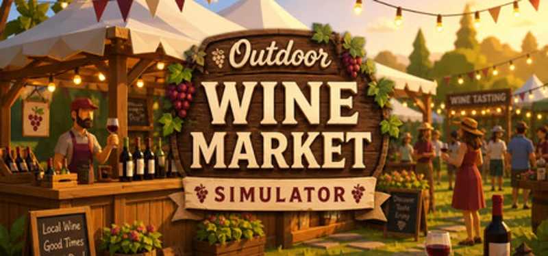 Outdoor Wine Market Simulator Image