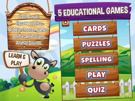 Play and Learn Farm Animals screenshot