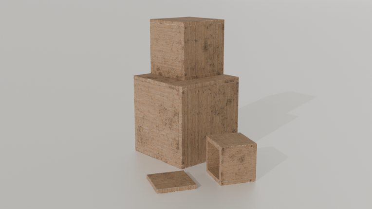 Plywood boxes Image