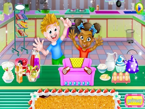 Princess Doll Chocolate Cake Image