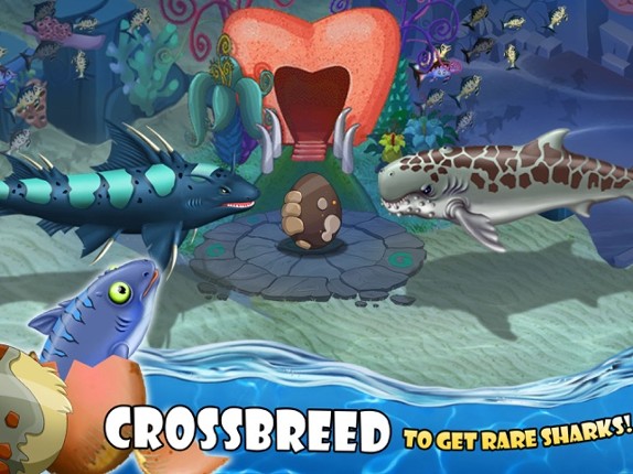 SHARK WORLD -water battle game screenshot