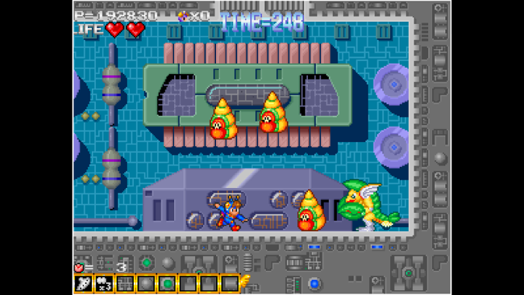 ACA NEOGEO BLUE'S JOURNEY screenshot