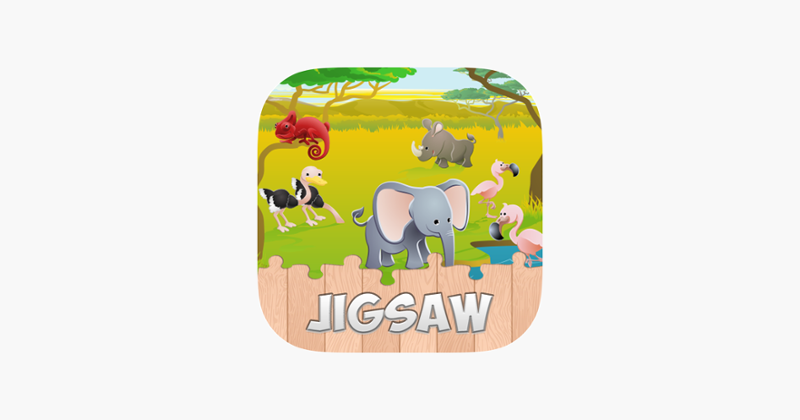 Animals Jigsaw Puzzle For Toddles &amp; Kids Game Cover